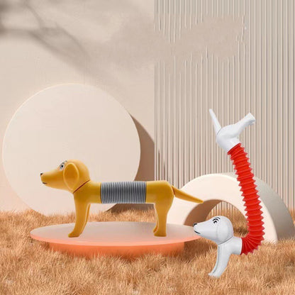 FlexiPup Spring Tube Stress Toy