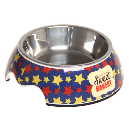Non-Slip Dual-Use Stainless Steel Pet Bowl