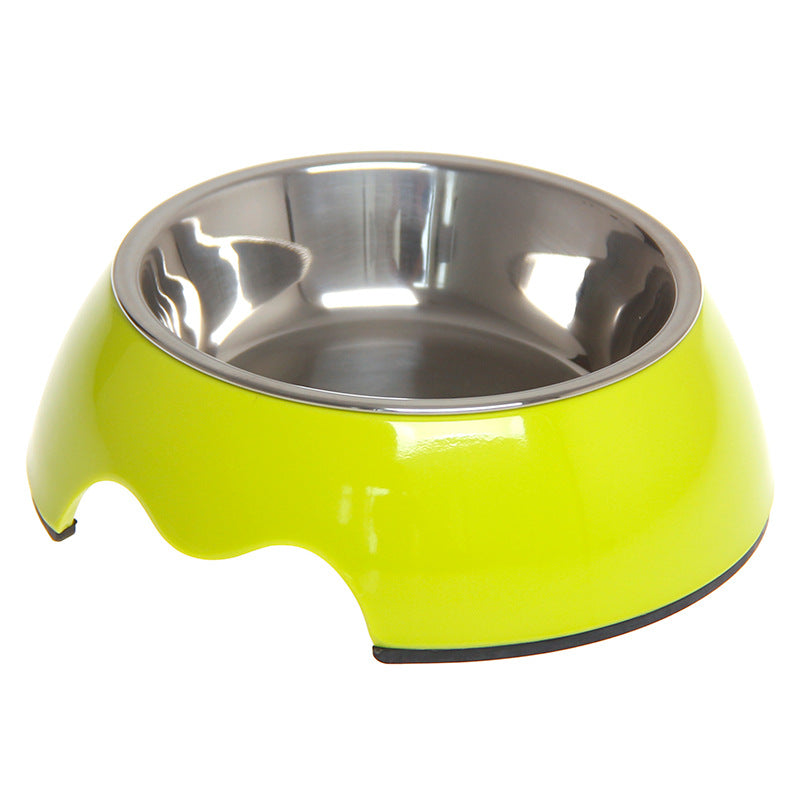 Non-Slip Dual-Use Stainless Steel Pet Bowl