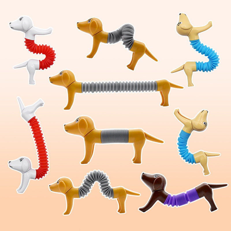 FlexiPup Spring Tube Stress Toy