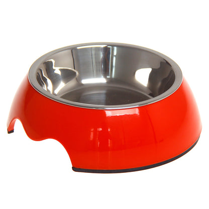 Non-Slip Dual-Use Stainless Steel Pet Bowl